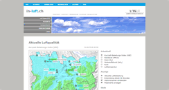 Desktop Screenshot of in-luft.ch